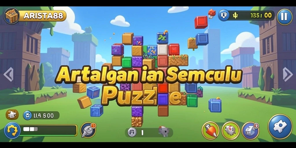 Tampilan gameplay ARISTA88 yang menantang dan mengasyikkan.