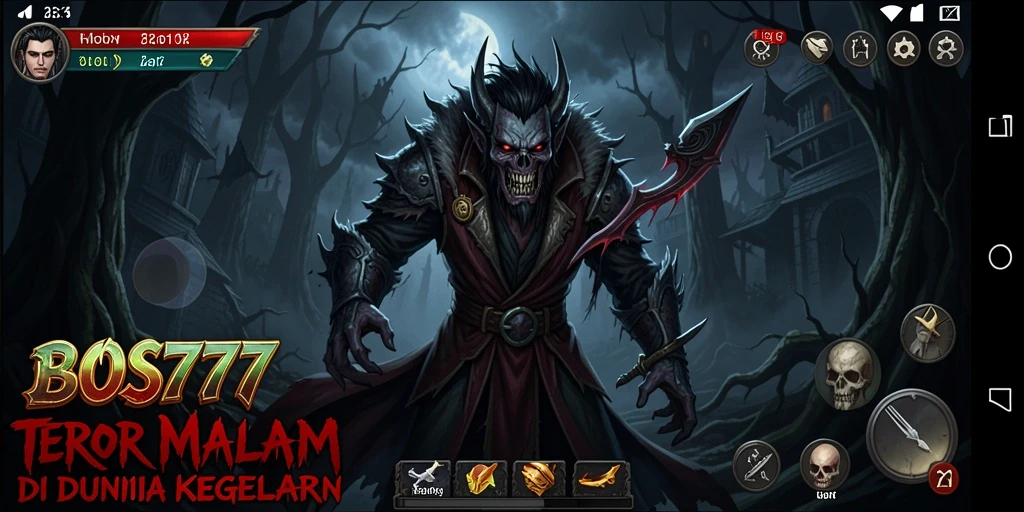 Gameplay mendebarkan di dunia kegelapan penuh teror.