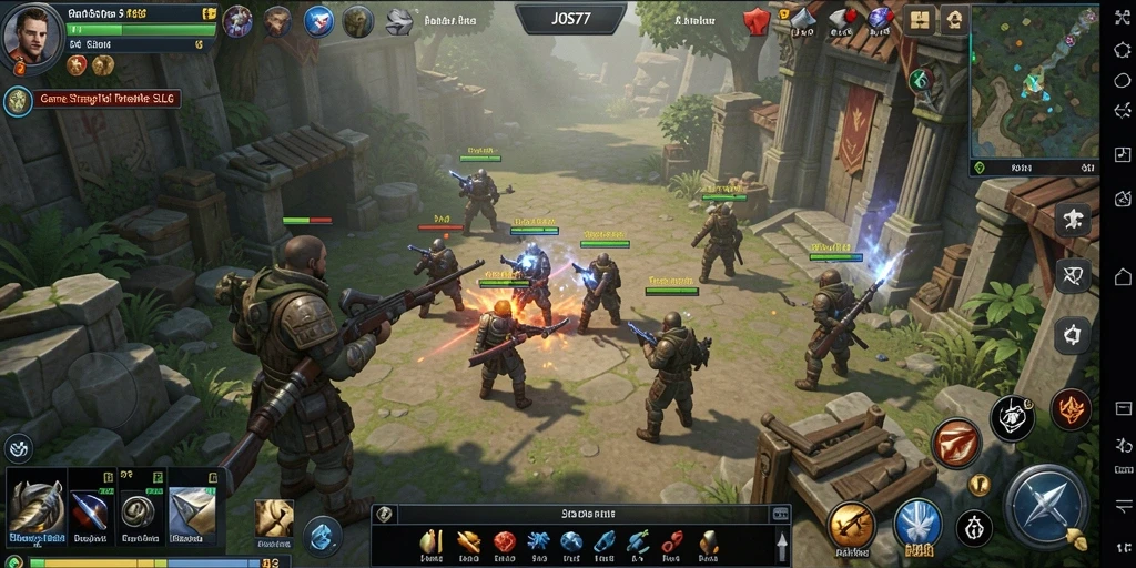 Tampilan gameplay seru JOS77 dengan grafis yang menarik.
