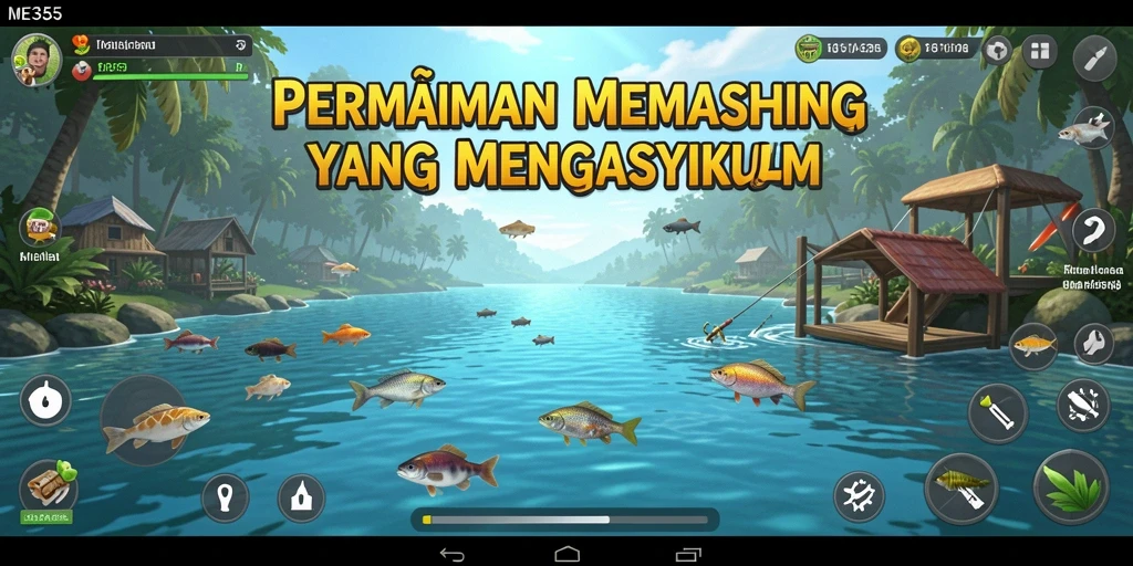 Gameplay memancing yang menakjubkan dan realistis di ME355.