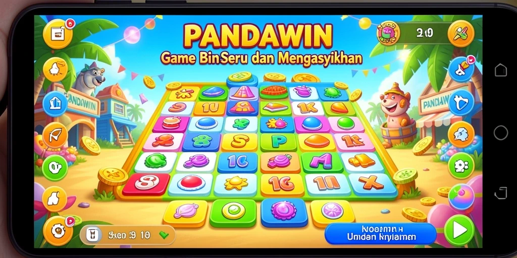 Screenshot gameplay PANDAWIN yang menampilkan keseruan bermain Bingo.