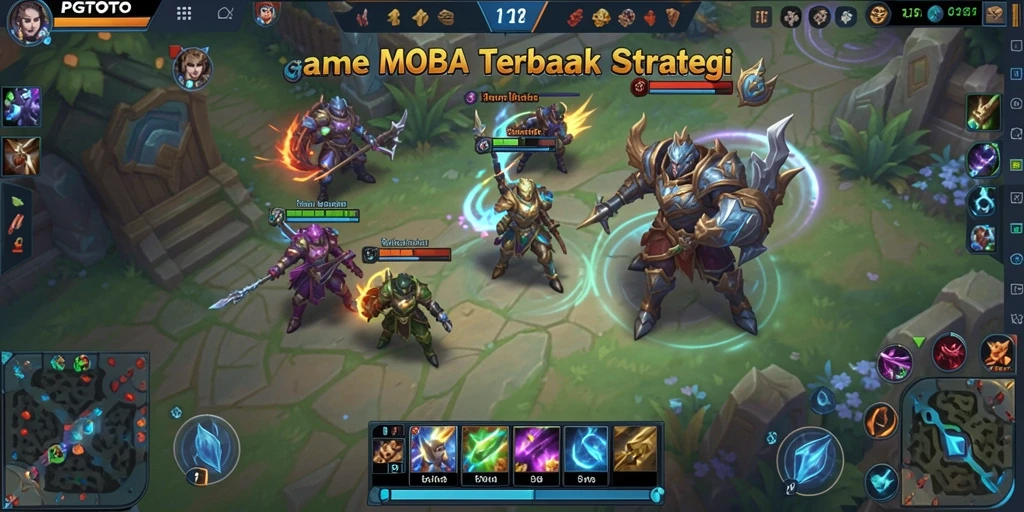 Gameplay MOBA PGTOTO yang seru dan menegangkan.