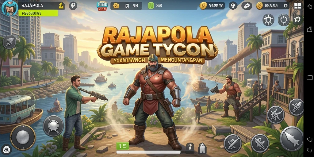 Tampilan menarik dari gameplay Tycoon di RAJAPOLA.